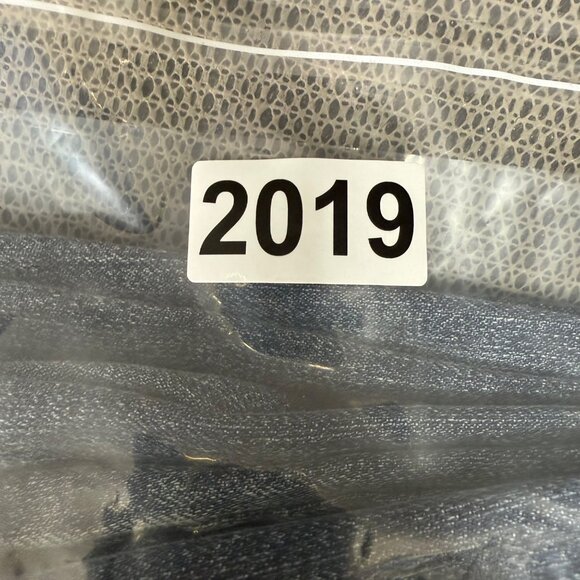 A.N.A Womens Size 16 Blue Wide Leg Button-Fly High-Waist Cropped Denim Jeans - Picture 8 of 11